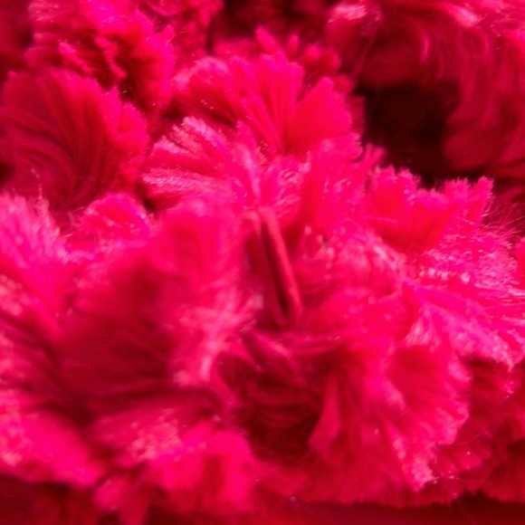 Nordstrom Raspberry Pink faux fur jacket, size XL. - Picture 5 of 5